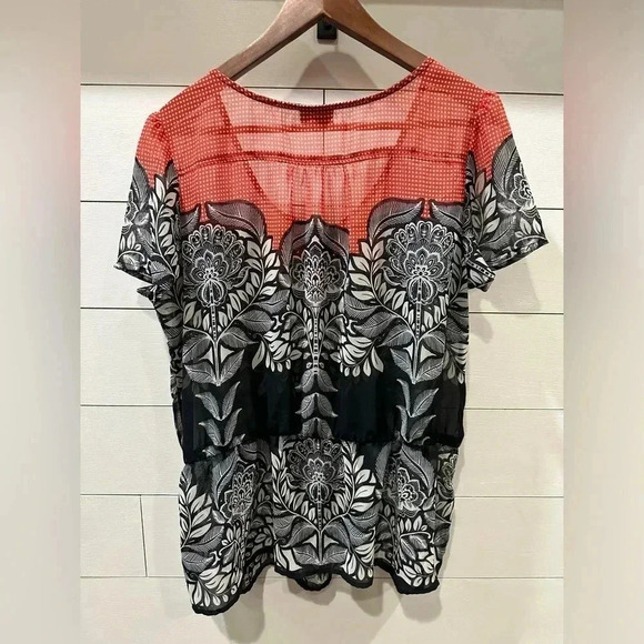 Mossimo Sheer Blouse- Size XL - Picture 4 of 4